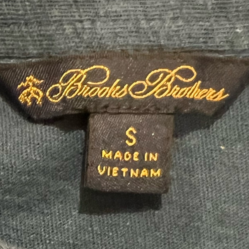 Brooks Brothers Linen/Cotton Blend Cap Sleeve Polo Shirt - Picture 7 of 11